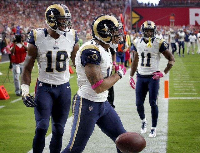 Stedman Bailey, Kenny Britt, Tavon Austin