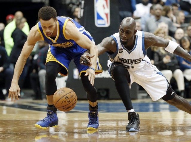 Stephen Curry, Kevn Garnett