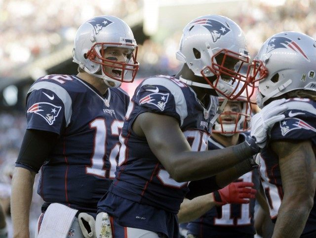 Tom Brady, Brandon Bolden, Chandler Jones