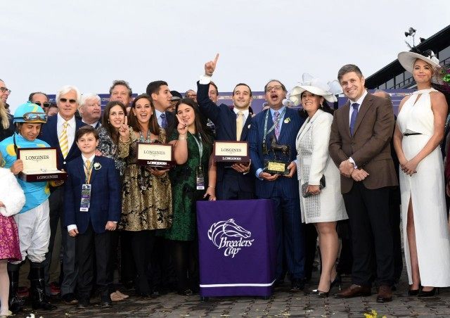 Victor Espinoza, Juan-Carlos Capelli, Bob Baffert, Kate Upton