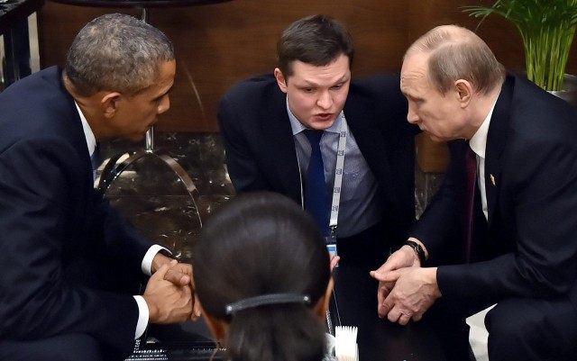 Vladimir Putin,  Barack Obama