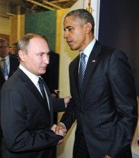 Vladimir Putin, Barack Obama