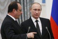 Vladimir Putin, Francois Hollande
