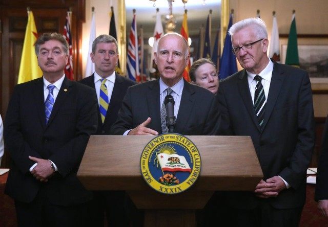 Winfried Kretschmann, Jerry Brown, Francisco A. Vega de Lamadrid, Glen Murray, Olivia Reinshagen-Fernandez,