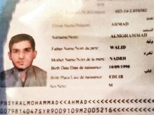 fake Syrian Passport
