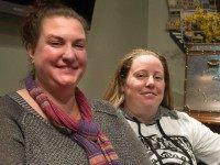 Foster parents April Hoagland and Beckie Peirce are photographed on Wednesday, Nov. 11, 2015 in Salt Lake City. A judge who ordered that a baby be taken away from April Hoagland and Beckie Peirce, her lesbian foster parents and placed with a heterosexual couple should follow the law and not inject his personal beliefs into the matter, Utah's Republican governor said Thursday, Nov. 12. (