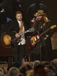 Justin Timberlake, Jessica Biel enjoy 'date night' at CMA Awards