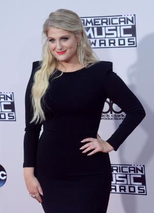 Meghan Trainor, Charlie Puth make out at 2015 AMAs