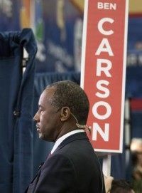 Carson the only Republican candidate to match Clinton, new poll shows