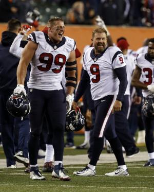 Cincinnati Bengals' Andy Dalton has beef with Houston Texans' J.J. Watt