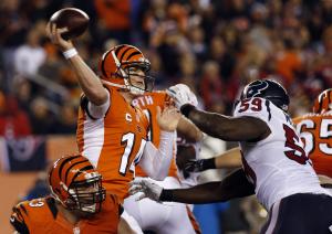 Cincinnati Bengals' Andy Dalton: "My reaction wasn't warranted"