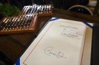Obama makes rare use of autopen to sign highway funding bill