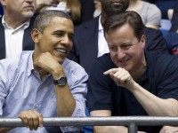 Barack Obama and David Cameron (Carolyn Kaster / Associated Press)