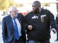 Bernie Sanders and Killer Mike (David Goldman / Associated Press)