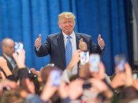 Donald Trump Holds Campaign Rally In Davenport, Iowa