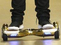 Hoverboard Bursts into Flames on L.A. Sidewalk