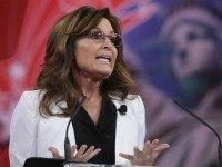 Former Alaska Governor Sarah Palin addresses the 42nd annual Conservative Political Action Conference (CPAC) February 26, 2015 in National Harbor, Maryland. Conservative activists attended the annual political conference to discuss their agenda. (Photo by s)