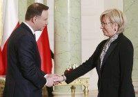 Andrzej Duda, Julia Przylebska
