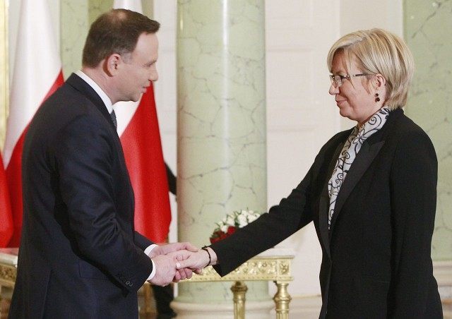 Andrzej Duda, Julia Przylebska