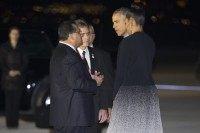 Barack Obama, Michelle Obama, Carey Davis, James Ramos