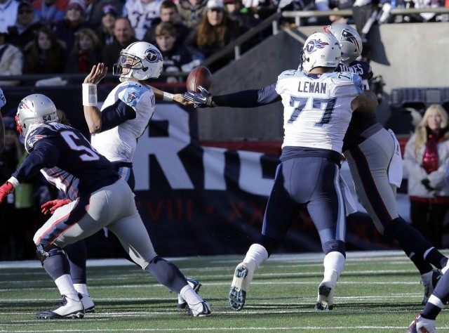 Chandler Jones, Marcus Mariota, Taylor Lewan