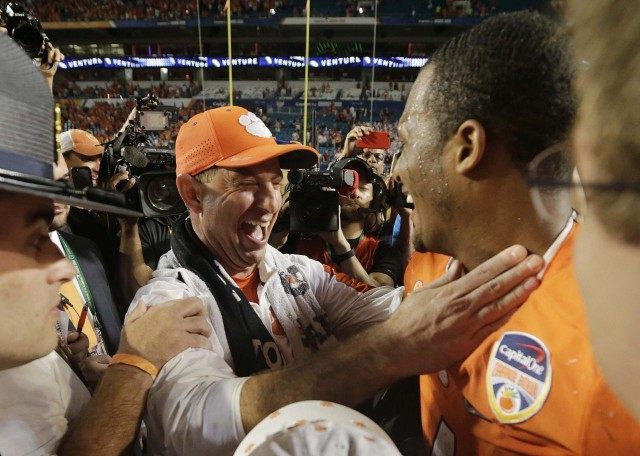 Dabo Swinney, Deshaun Watson
