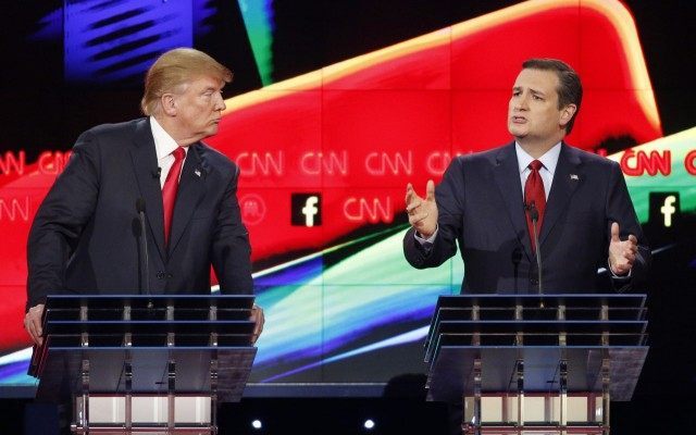 Donald Trump, Ted Cruz