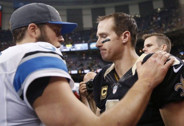 Drew Brees, Matthew Stafford