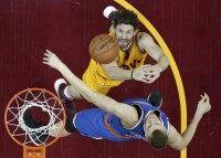 Kristaps Porzingis, Kevin Love