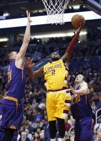 Kyrie Irving, Jon Leuer, Alex Len