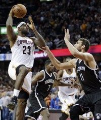 LeBron James, Brook Lopez