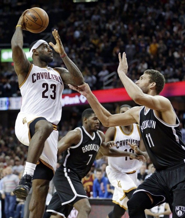 LeBron James, Brook Lopez