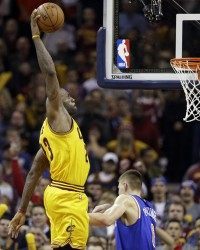 LeBron James, Kristaps Porzingis