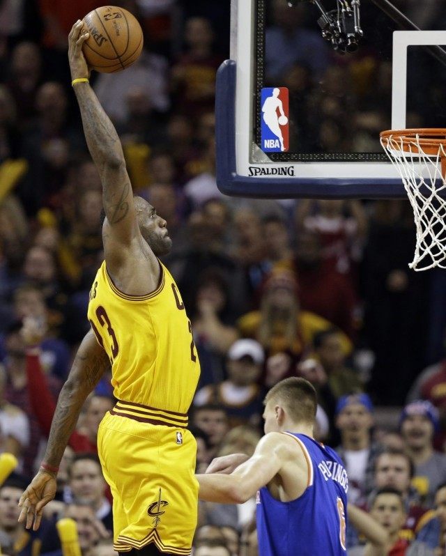 LeBron James, Kristaps Porzingis