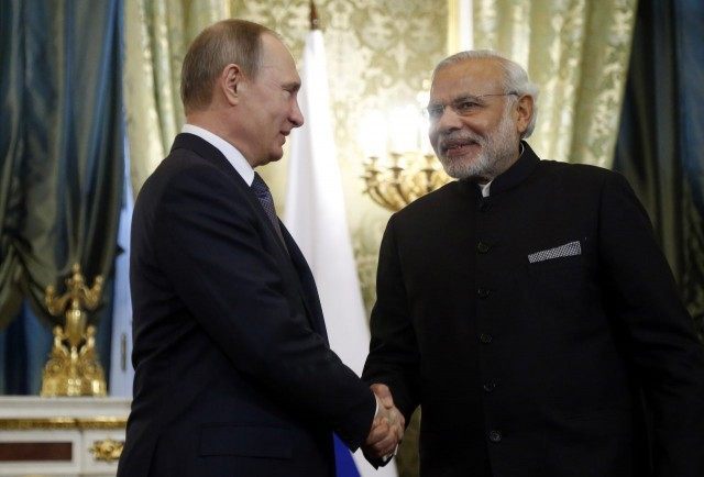 Narendra Modi, Vladimir Putin