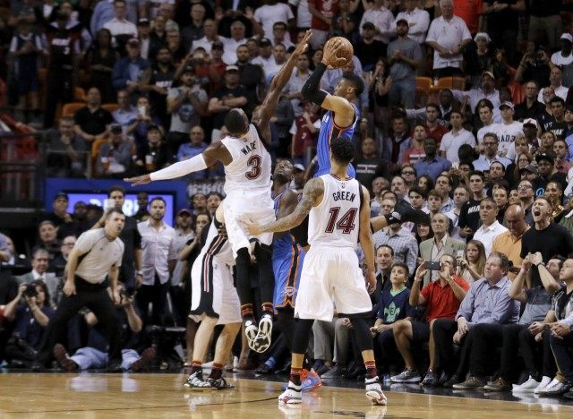 Russell Westbrook, Dwyane Wade, Gerald Green