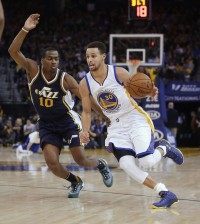 Stephen Curry, Alec Burks