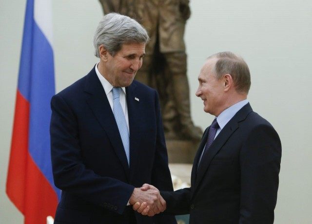 Vladimir Putin, John Kerry