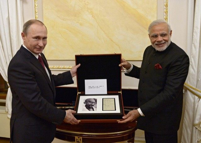 Vladimir Putin, Narendra Modi