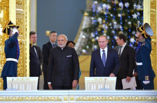 Vladimir Putin, Narendra Modi