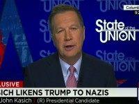 Kasich Gives Half-Hearted Defense of His ‘Trump as Hitler’ Ad