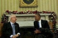 Obama meets with Israel's Rivlin in Oval Office