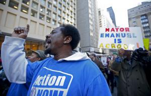 Top aide of Chicago Mayor Rahm Emanuel attacked at shooting vigil