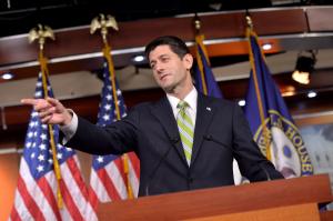 Paul Ryan calls for GOP to support $1 trillion spending bill