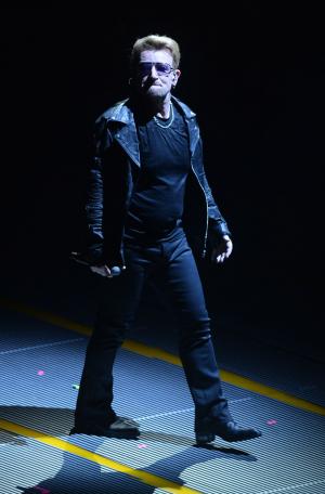 U2 and Eagles of Death Metal share the stage in Paris