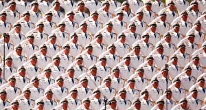 China conducts massive military drill in South China Sea