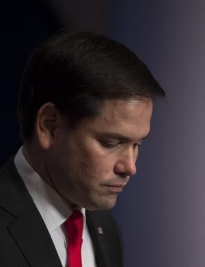Rubio misses budget vote