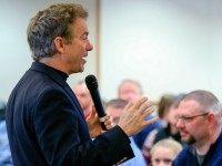 Republican presidential candidate, Sen. Rand Paul, R-Ky. speaks during a campaign stop in Council Bluffs, Iowa, Thursday, Jan. 7, 2016.