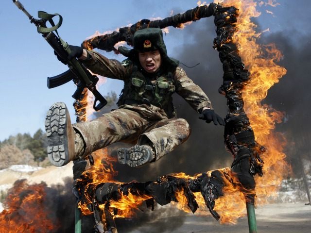 Chinese Marines Train for Counterterrorism Operations