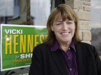 Vicki Hennessy (Eric Risberg / Associated Press)